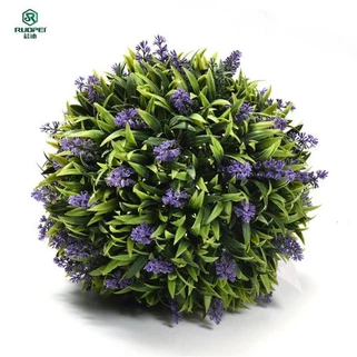 Boule d'herbe topiaire en buis artificielle
