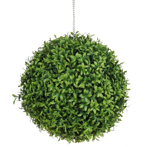 Usine en plastique artificielle de boule de buis de Faux pour le décor de magasin
