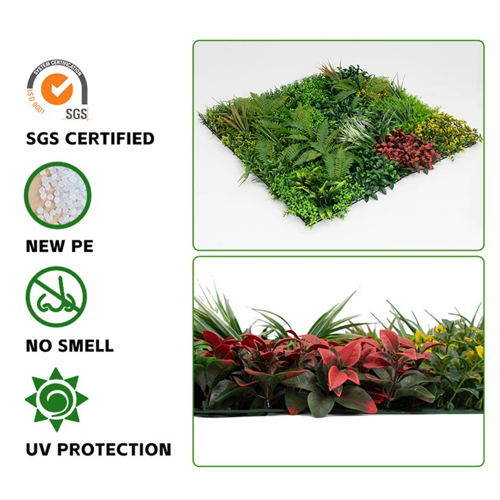 Artificial Privacy Fence Grass